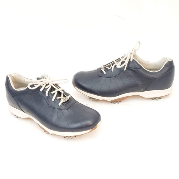 footjoy women's leather golf shoes